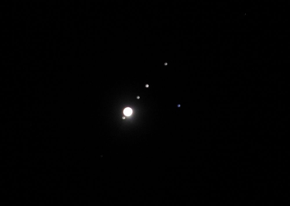 Jupiter a  hvězda 44 GEM - HIP 34182,  (Ostatní, )